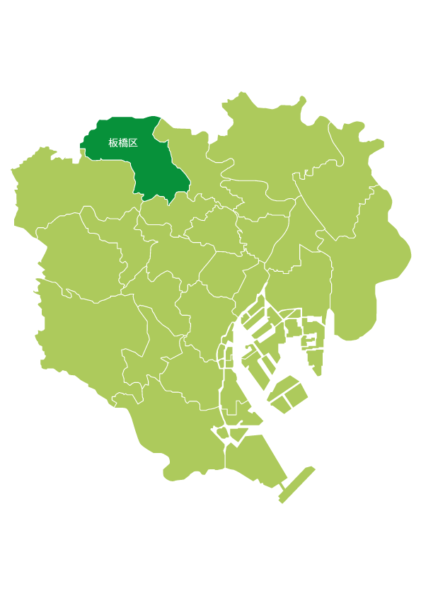 板橋区マップ