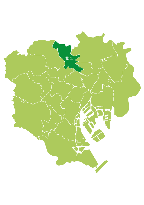 北区マップ